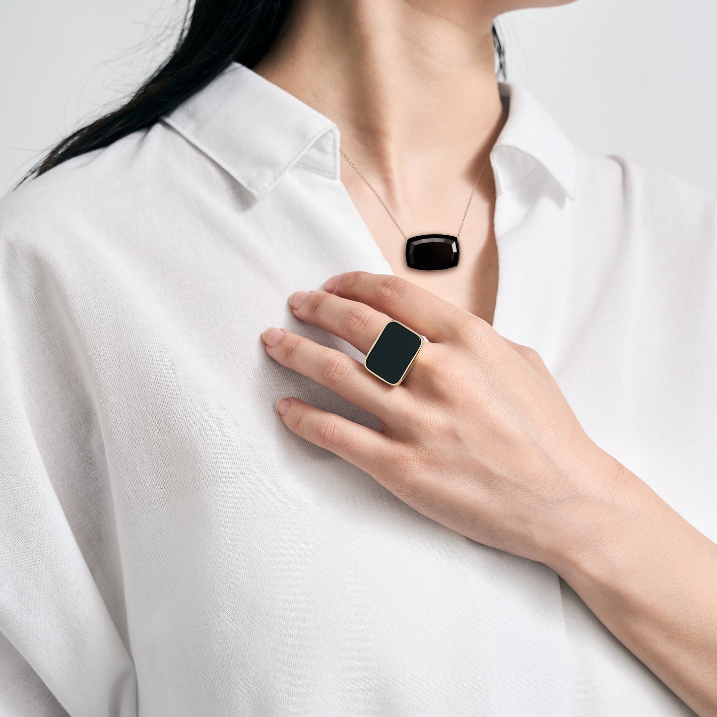 Coco Onyx Ring
