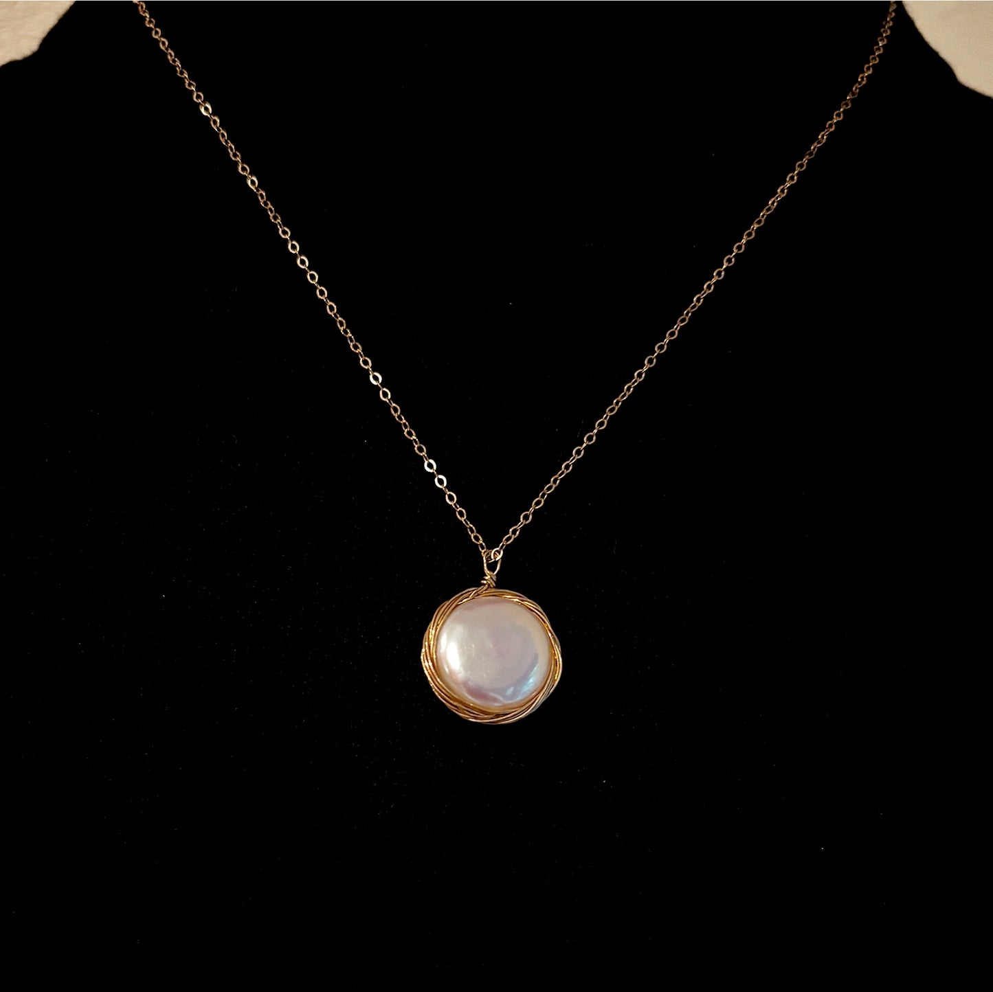 Pearl Necklace＆Earing