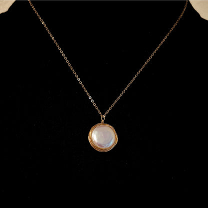 Pearl Necklace＆Earing