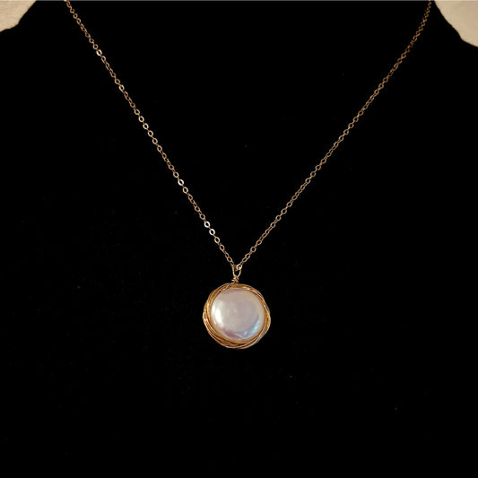 Pearl Necklace＆Earing