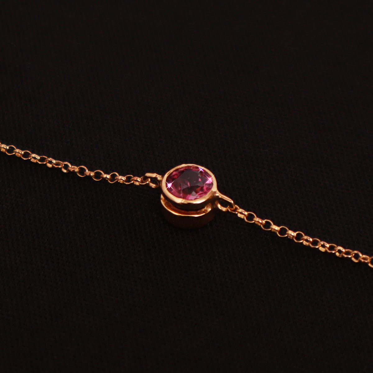 Gemstone Bracelet Gold & Silver