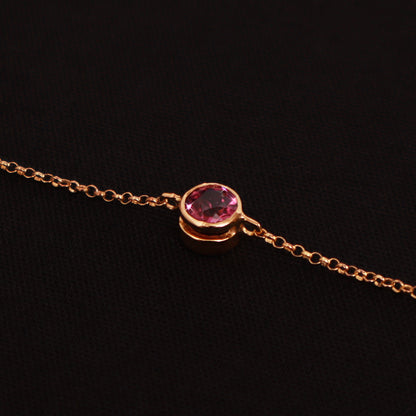 Gemstone Bracelet Gold & Silver