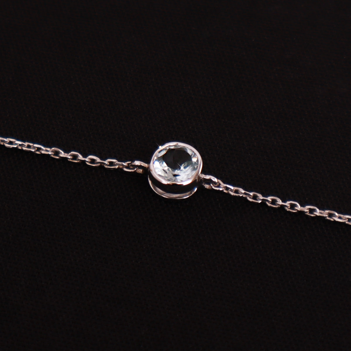 Gemstone Bracelet Gold & Silver