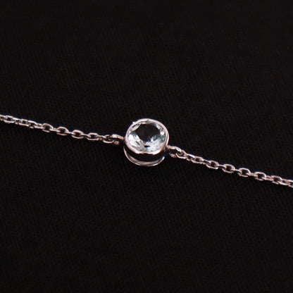 Gemstone Bracelet Gold & Silver