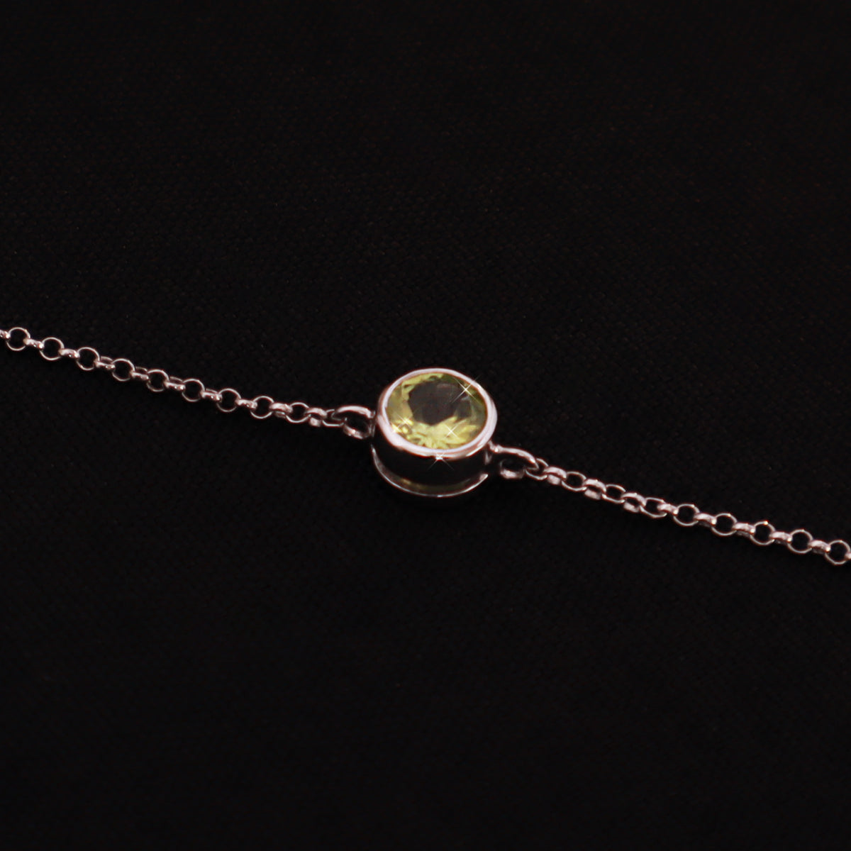 Gemstone Bracelet Gold & Silver